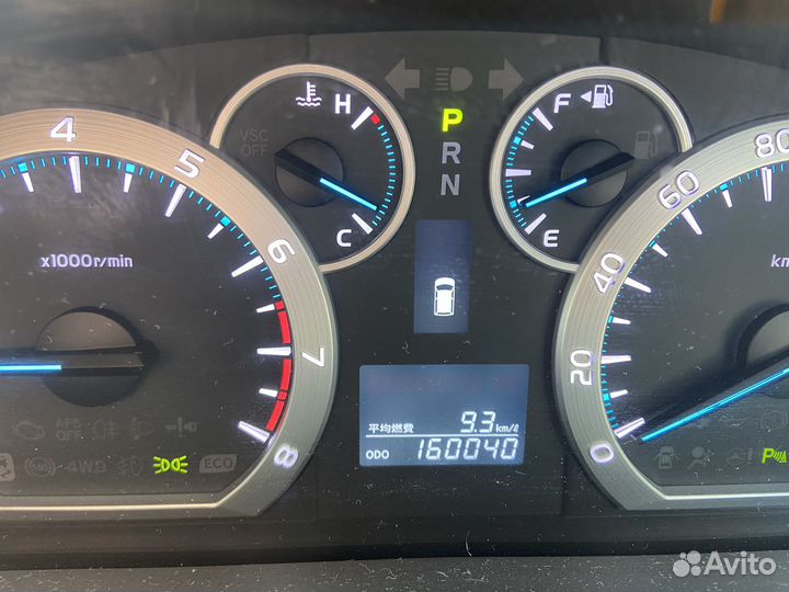 Toyota Vellfire 2.4 CVT, 2009, 160 000 км