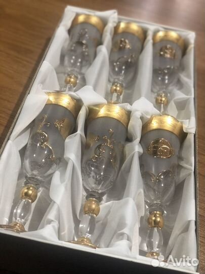 Фужеры богемия чехия