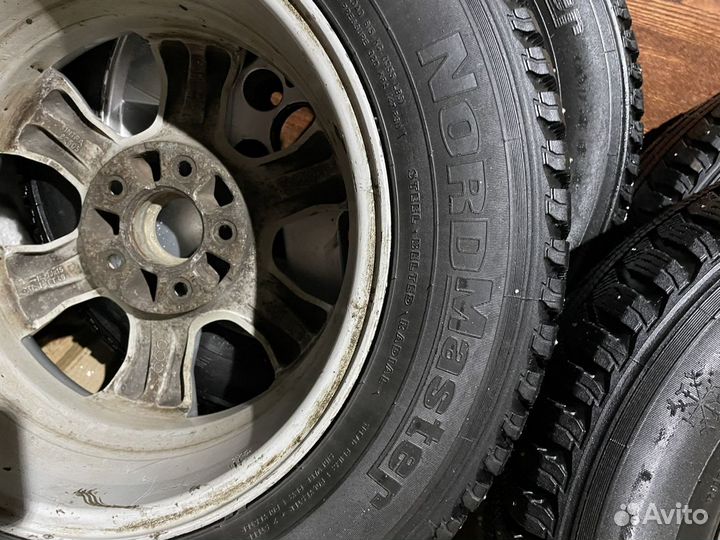 Шины диски и колеса на 15 бу зимние