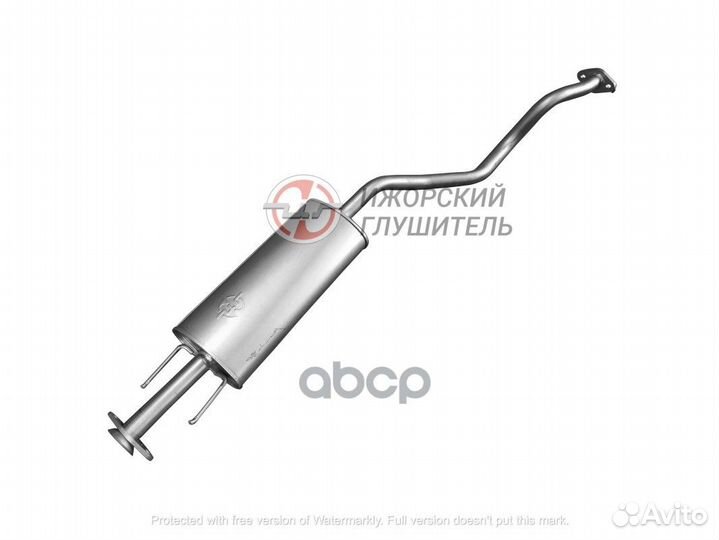 Глушитель (средняя часть) 136439 Ижорский глуши