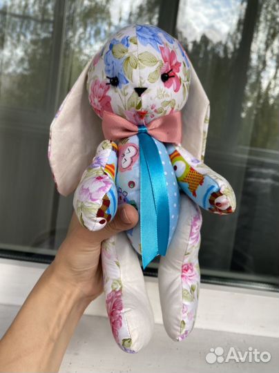 Мягкая игрушка Зайчик тильда ручной работы