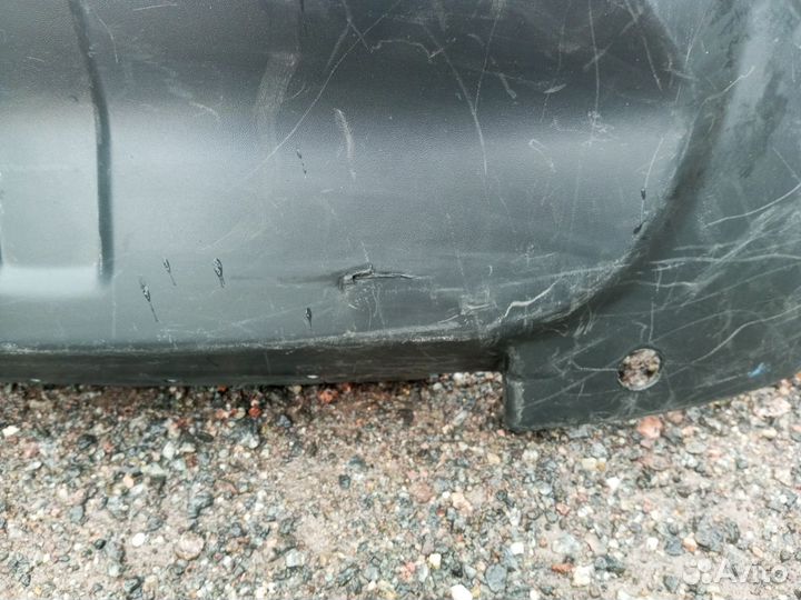 Outlander xl юбка спойлер заднего бампера датчики