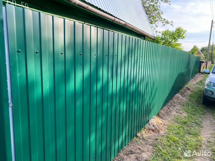 Металлический забор