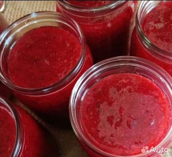 Клюква протертая с сахором