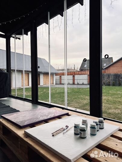 Безрамное остекление