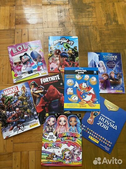 Альбомы новые panini