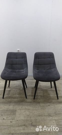 Комплект стульев aero B807 dark grey VL18, BK 2 шт