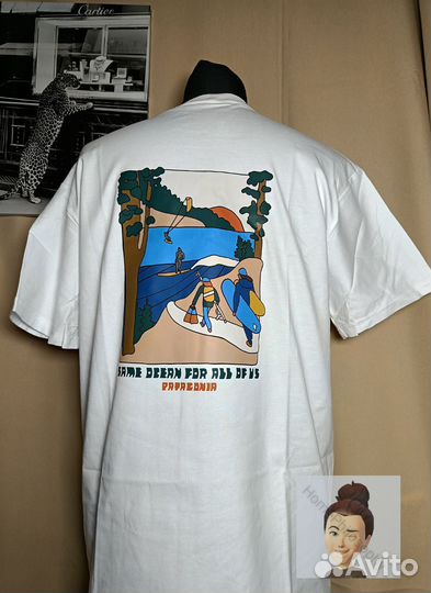 Футболка Patagonia Патагония Белая