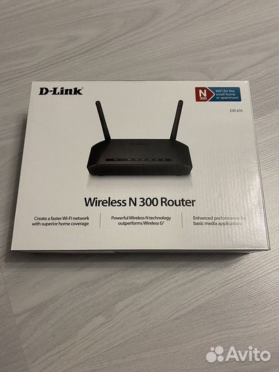 Wi-Fi роутер D-Link DIR-615
