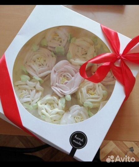 Зефирные цветы