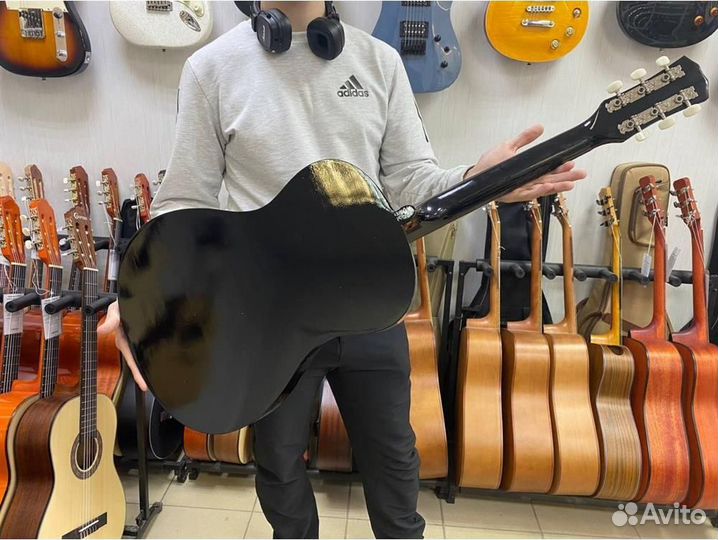 Terris TF-3805A BK - гитара акустическая, цвет чер