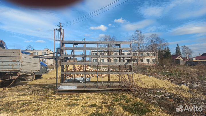 Пирамида для перевозки окон