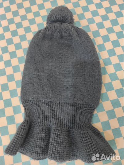 Шапка шлем зимняя