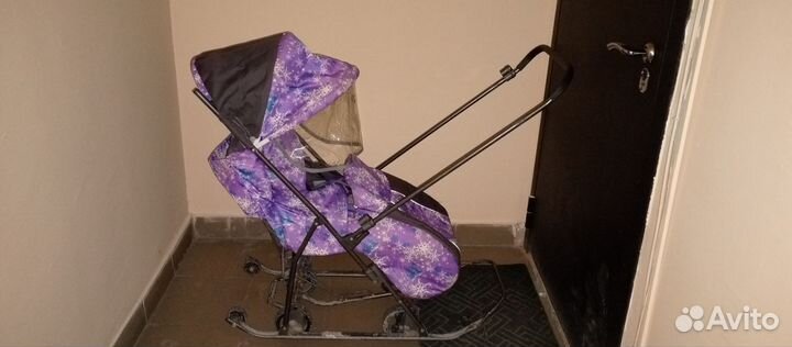 Коляска санки