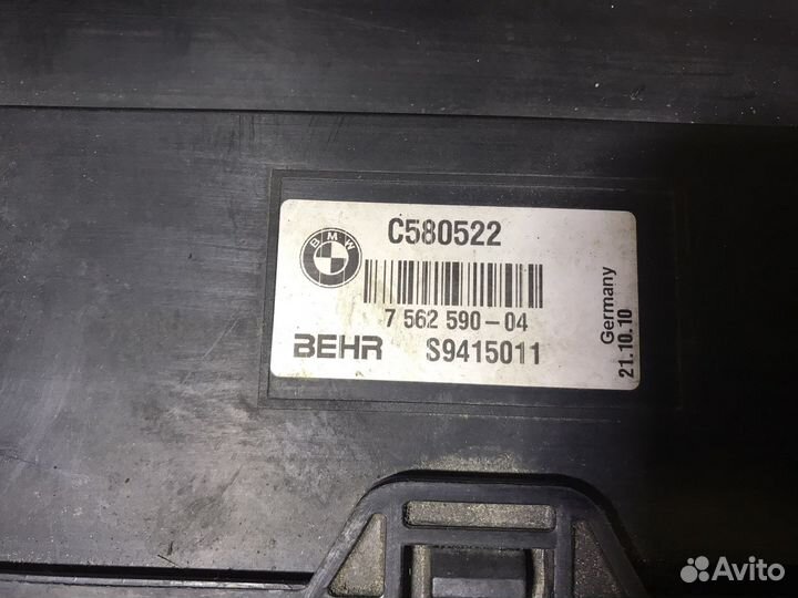 Кассета радиаторов BMW F10 N55