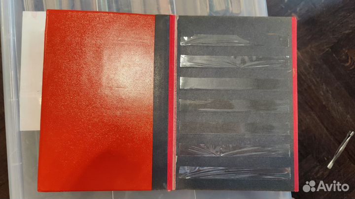 Альбом(кляссер) для марок(10листов/7клеммташе,СССР