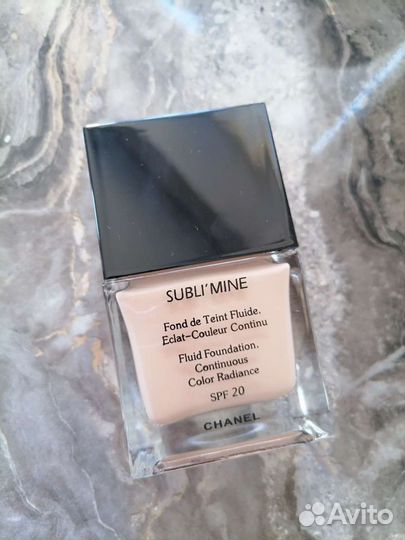 Тональный крем chanel sublimine новый
