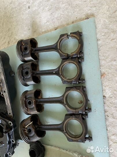 Шатун с поршнем Мазда 3 1.6l (z6)