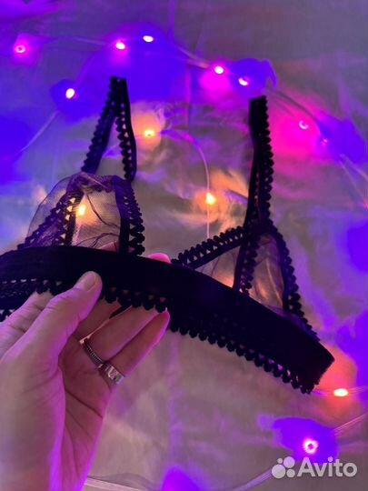 Прозрачный лиф бра XS