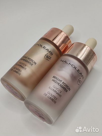 Хайлайтер Naj Oleari Bright potion набор