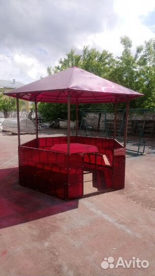 Теплицы,чехлы.Заборы.беседки,грядки, качели