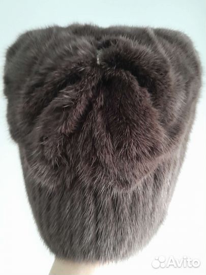 Шапка норковая женская