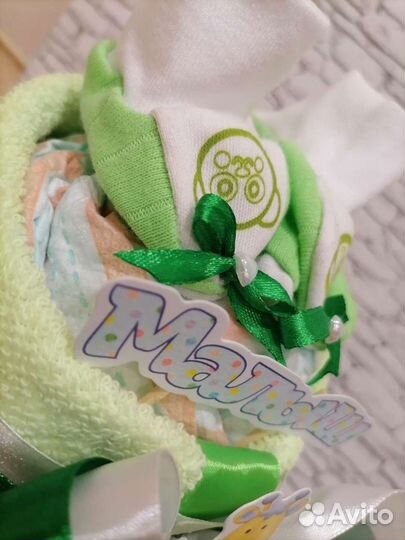 Тортик из памперсов