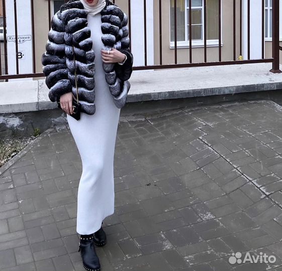 Шуба из шиншиллы