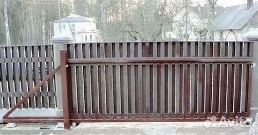 Ворота откатные с монтажом