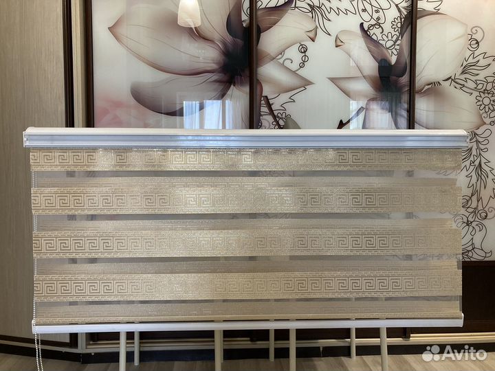 Жалюзи рулонная штора день-ночь