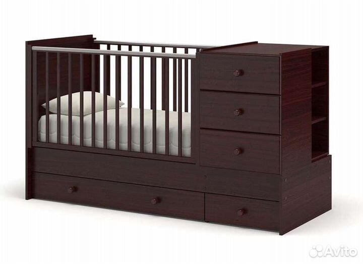 Кроватка трансформер для новорожденных
