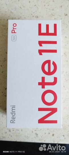 Xiaomi Redmi Note 11E Pro, 8/256 ГБ