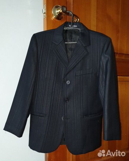 Костюм 3-ка чёрный 128 см