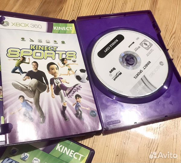 Kinect Sport 1 2 Adventures Xbox 360 кинект спорт