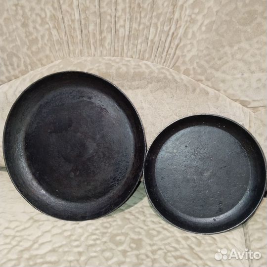 Чугунная сковорода СССР советская