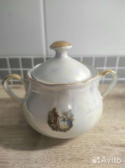 Сахарница. Jugoporcelan Titov Veles Югославия