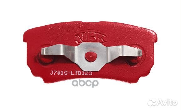 Колодки торм.зад.спортивные mitsubishi lancer 1.6