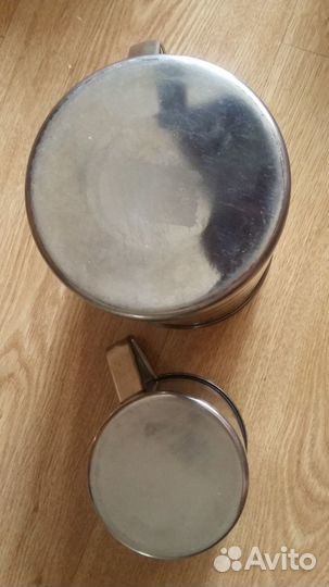 Чашки для кухни металлические