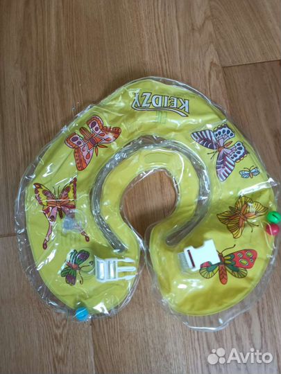 Круг, валик и матрасик для купания детей до 6 мес
