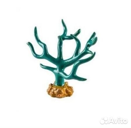 GloFish Декорация флуоресцирующая Коралл, меняет ц