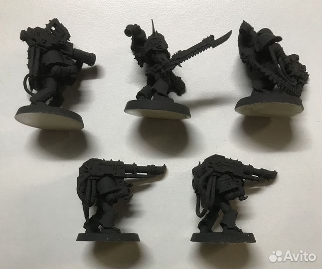 Warhammer 40000 миниатюры chaos