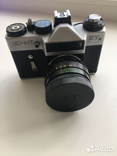 Фотоаппарат зенит ет + вспышка