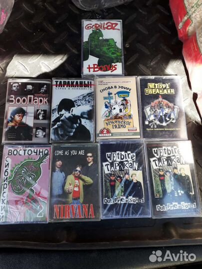 Аудиокассеты Киш, сектор,ария и другие