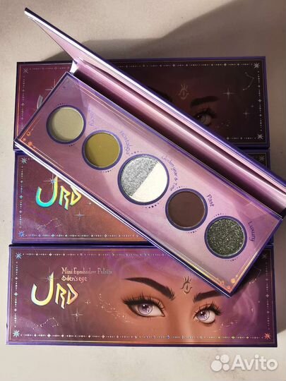 Мини палетки теней Oden's eye, новые