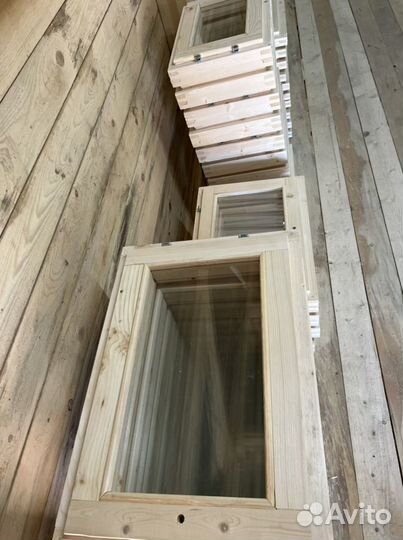 Деревянные окна летние/зимние
