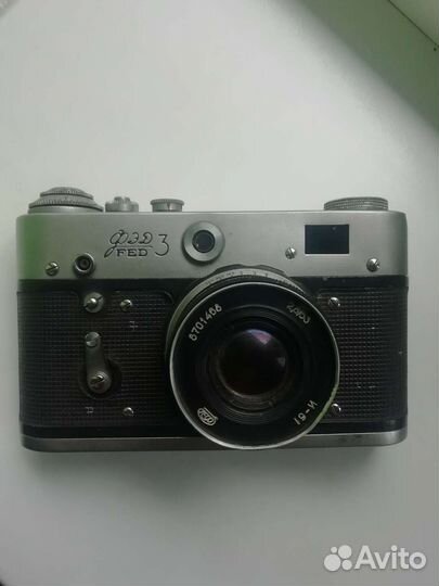 Фотоаппарат советский (Фед 3)