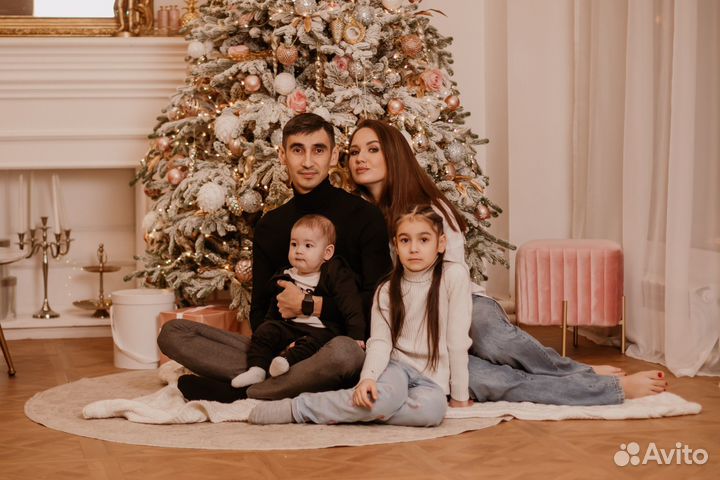 Новогодняя фотосессия Семеный фотограф