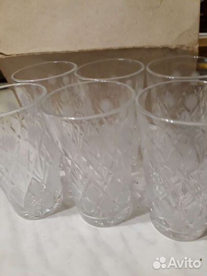 Хрустальные стопки СССР