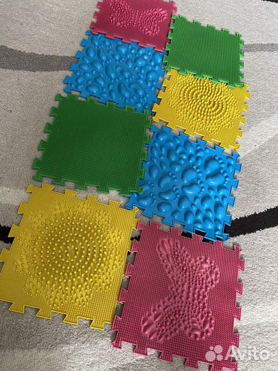 Коврик массажный, ортопедический. Коврик пазл