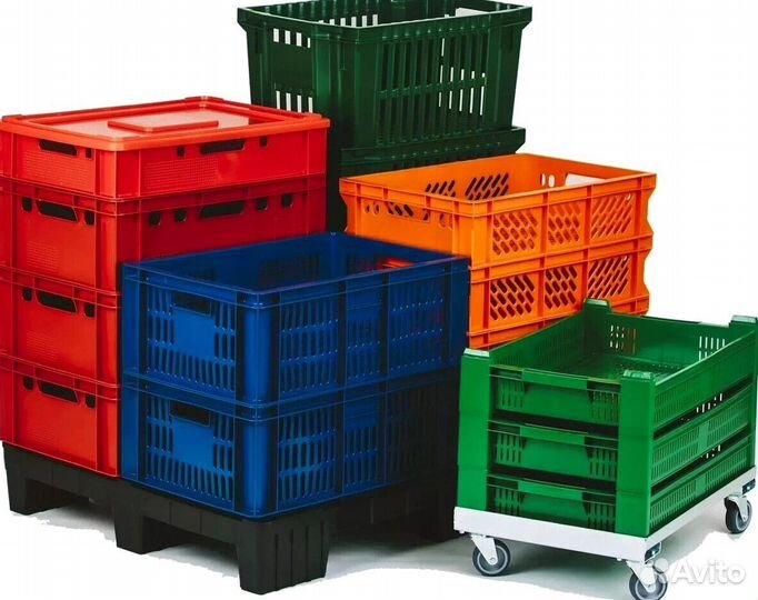 Ящики пластмассовые плодово-овощные